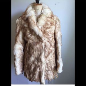goat fur coat
